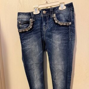 Miss Me cropped jeans size 25